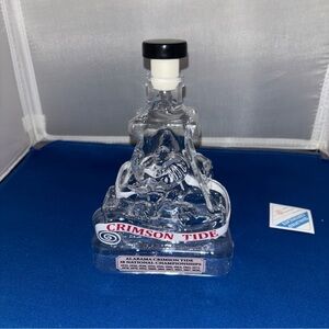 Crimson Tide Alabama Glass Decanter with Stopper